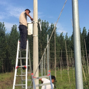 小气象站监测系统安装现场